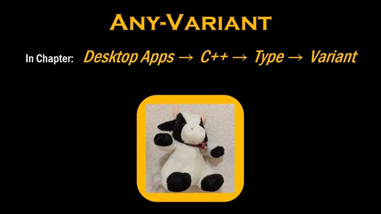 C++: Any-Variant