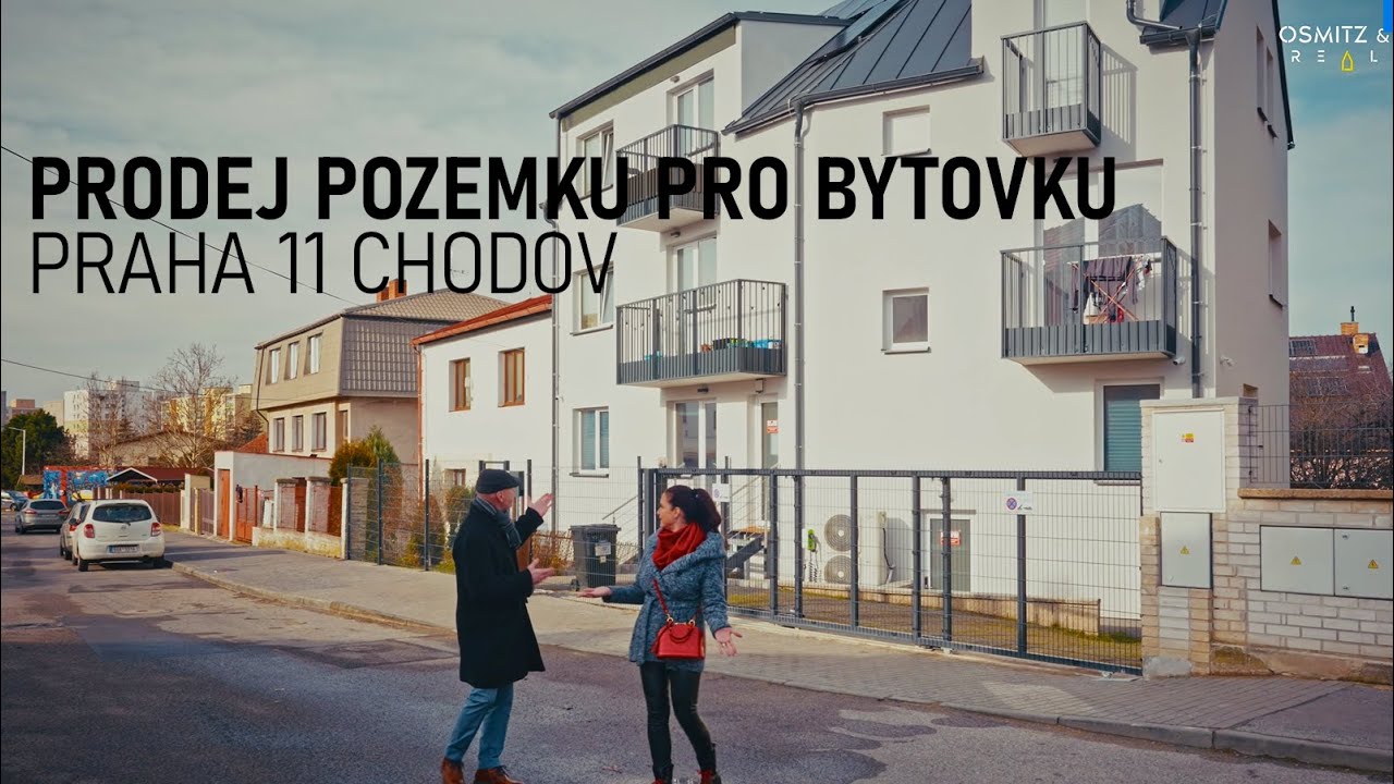 Pozemek pro bytový dům Praha 11 Chodov