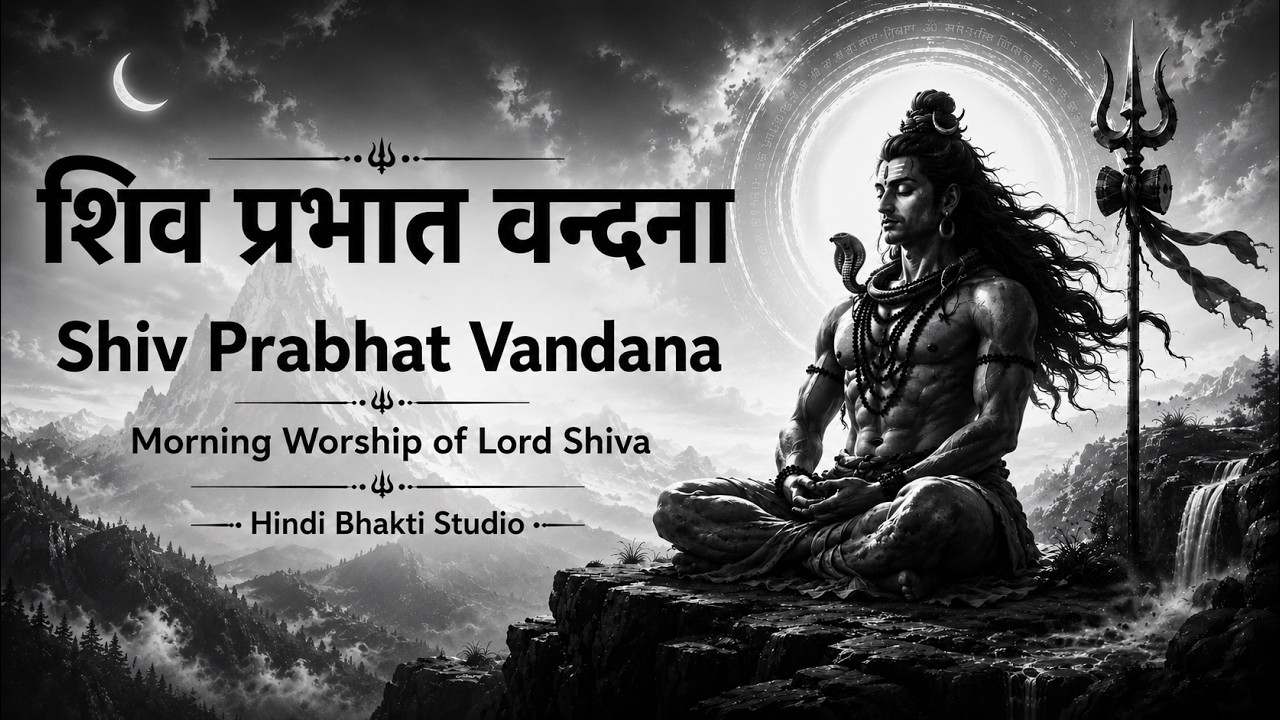 Shiv Prabhat Vandana (शिव प्रभात वन्दना) | Original Sanskrit Shiva Chant | 40 Min Morning Worship