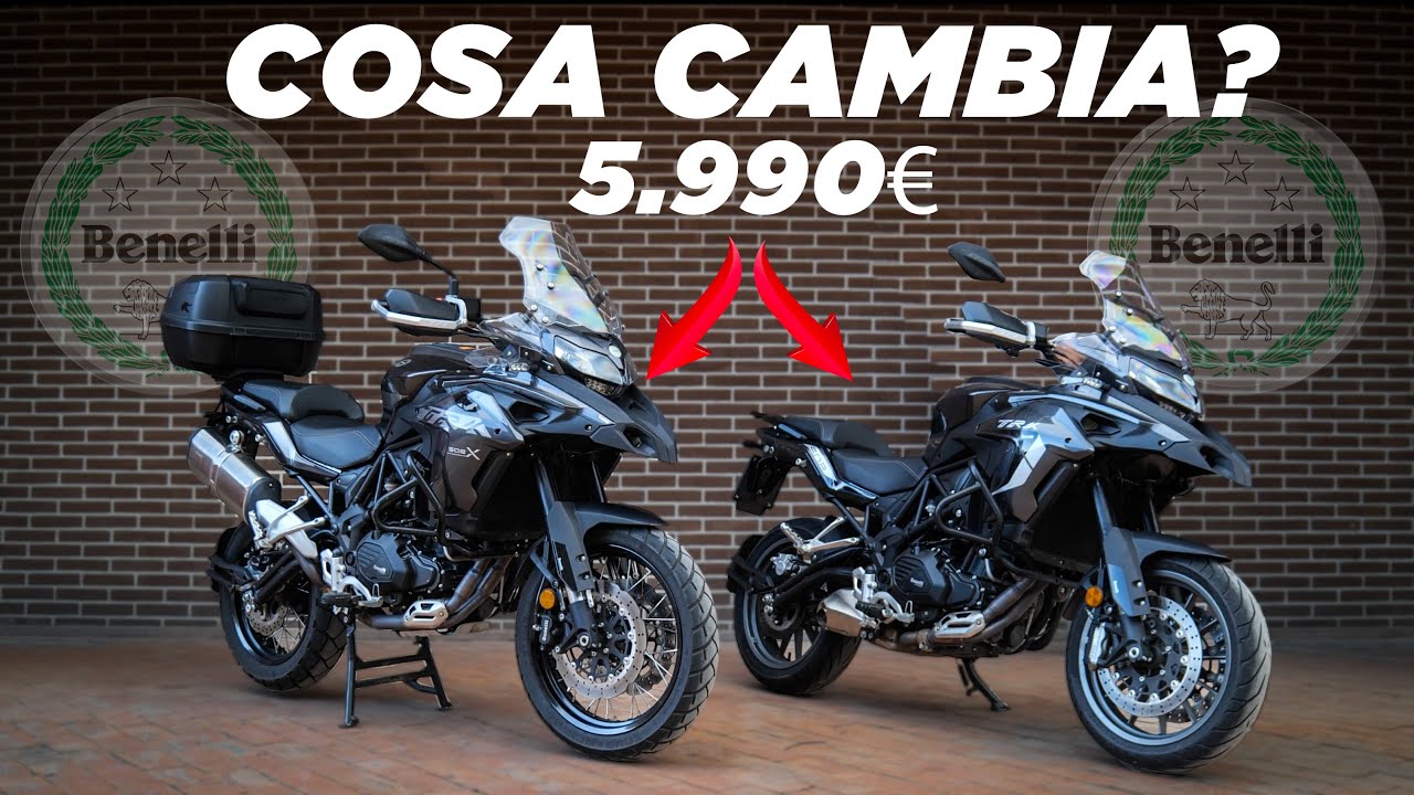 BENELLI TRK 502 X VS TRK 502 STRADA | QUAL’È MEGLIO? COSA CAMBIA?