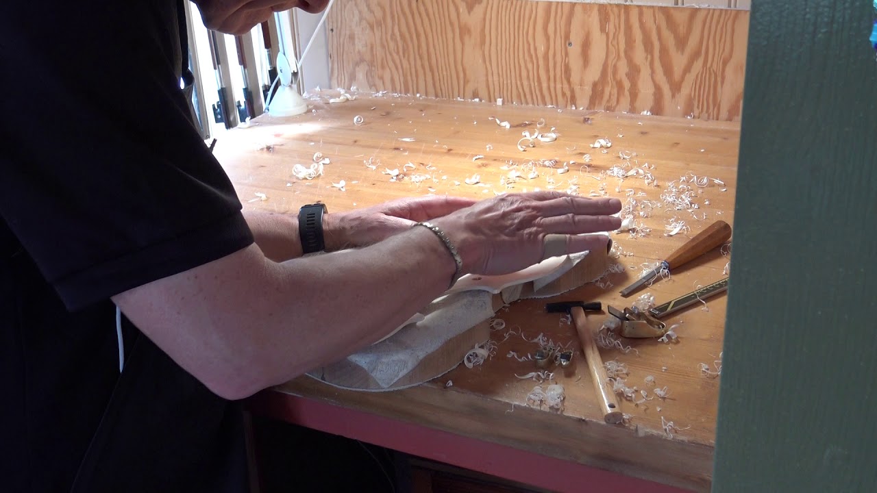 Violinmaker Peter Westerlund Part 38b Tuning the bass bar