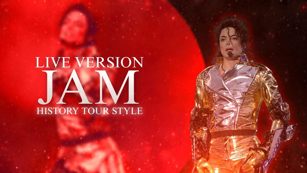 Michael Jackson - Jam - History Tour Live Version ( AI )