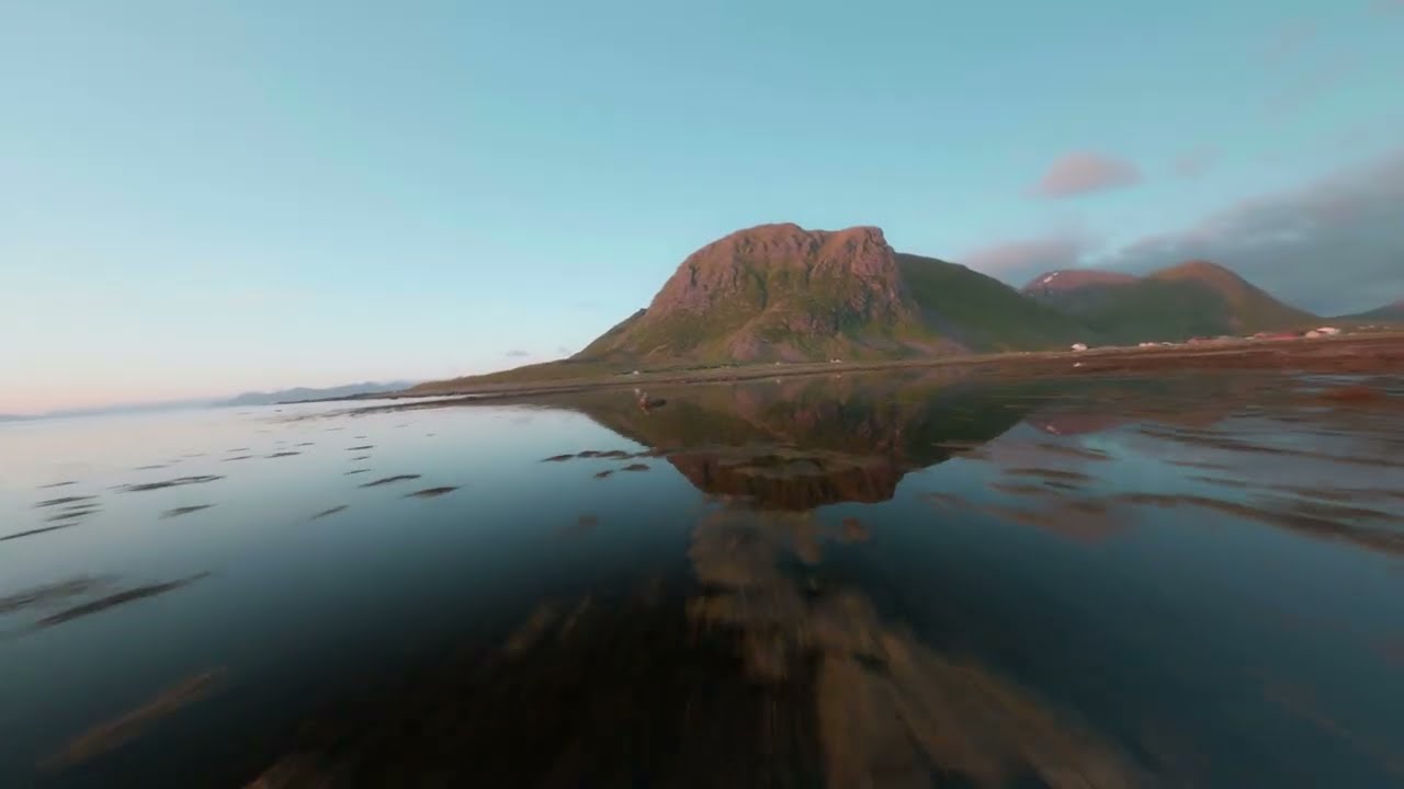 Cinematic Lofoten  -  Kvalnes  -  FPV Drone