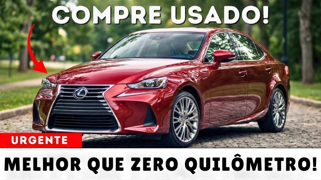 Os ÚNICOS Sedãs LEXUS que Você Pode Comprar por Menos de Cinquenta Mil Reais (Sem Dor de Cabeça)