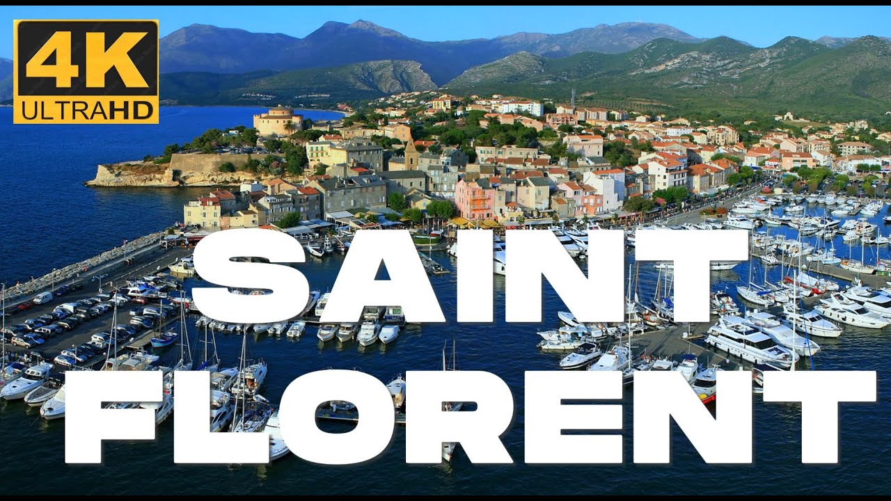 ⛱️CORSICA(Corse) - SAINT-FLORENT Haute-Corse🚤⛱🏝 4K | DRONE