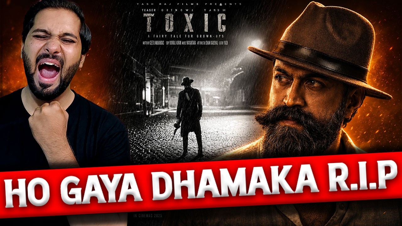 Toxic Trailer Official Announcement | Toxic New Poster | Yash Toxic Movie Update | Ramayana vs Toxic