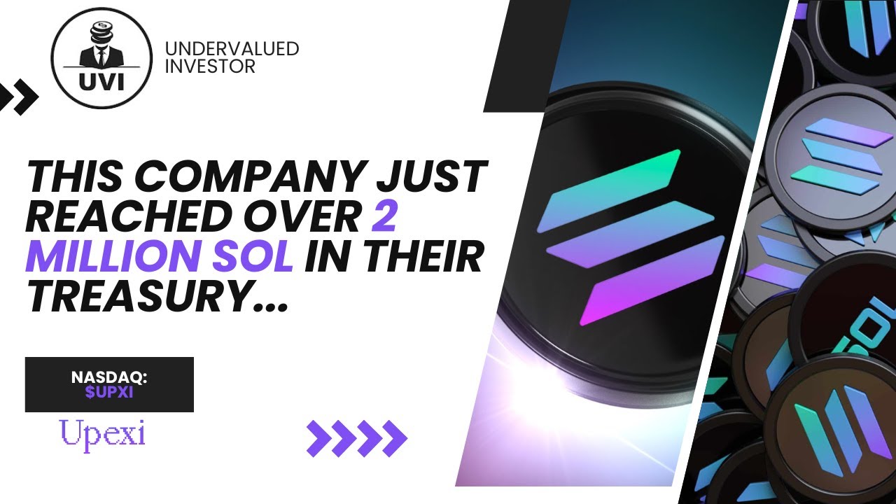 Upexi ($UPXI) Continues To Grow Its Solana Holding