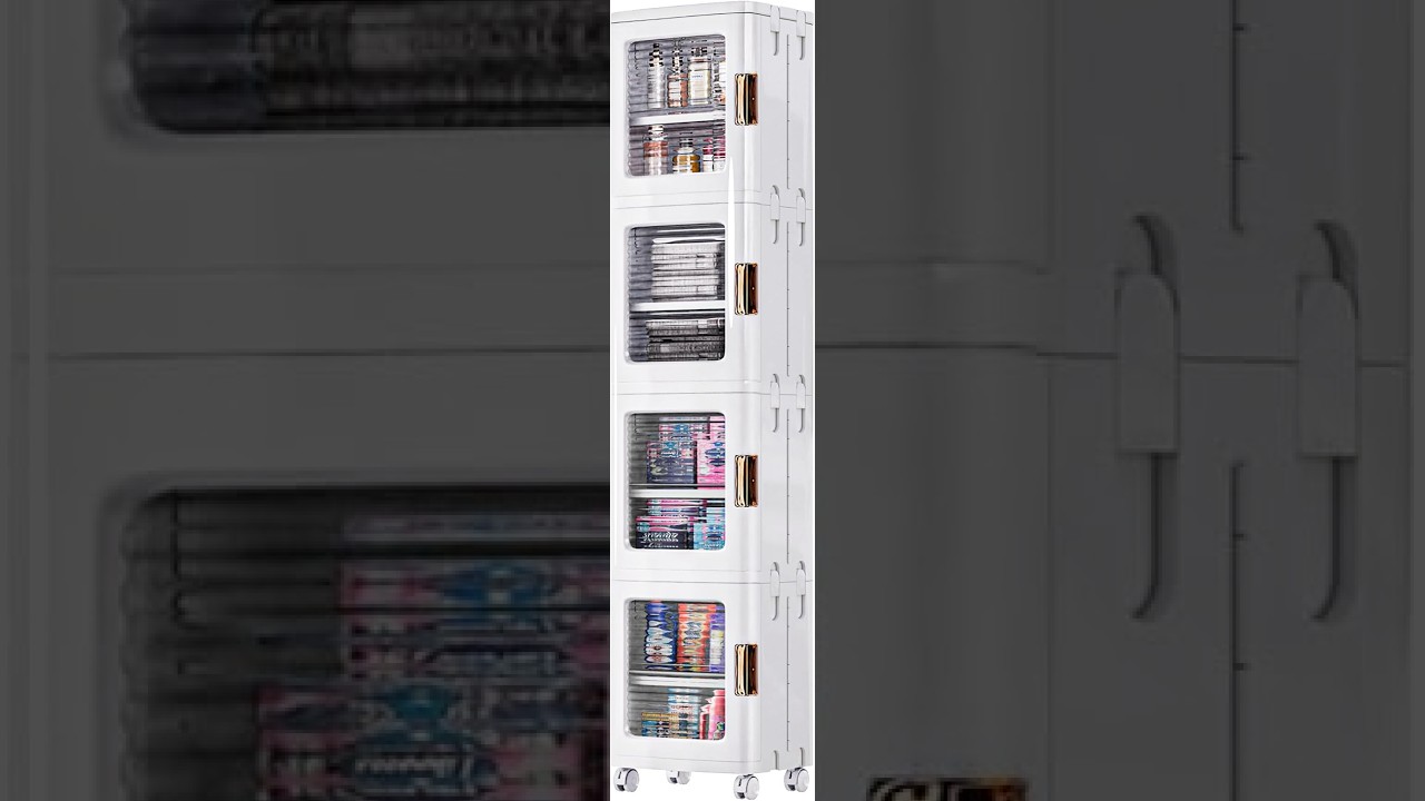 VECELO Tall Kitchen Storage Review - Pros & Cons - VECELO 4-Tier storage cabinet