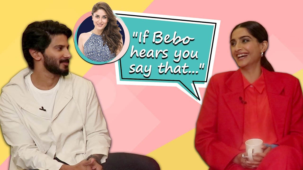 Dulquer Salmaan's SHY & Candid Fanboy Moment With Kareena Kapoor Khan | The Zoya Factor|Sonam Kapoor