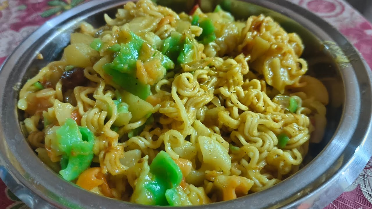 Maggie pasta mix Recipe || मैगी मसाला पास्ता रेसिपी #मैगीरेसिपी #pasta 