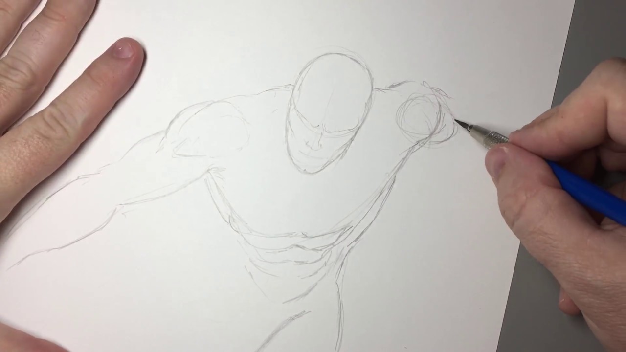 ANYONE CAN DRAW THE FLASH!!  I'll show you!