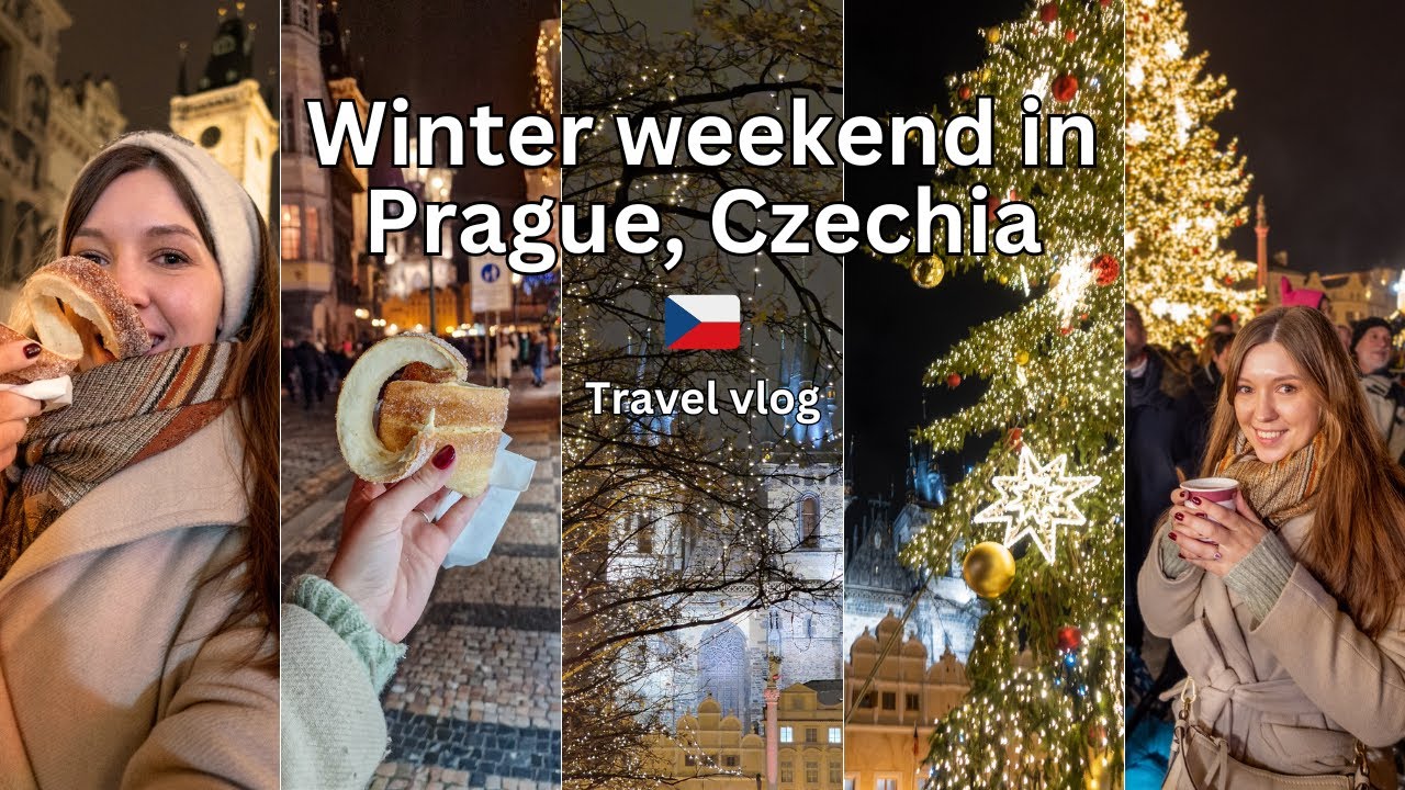 Magical Christmas Weekend in Prague. Festive Vlog with Friends! | Margarita Mundina