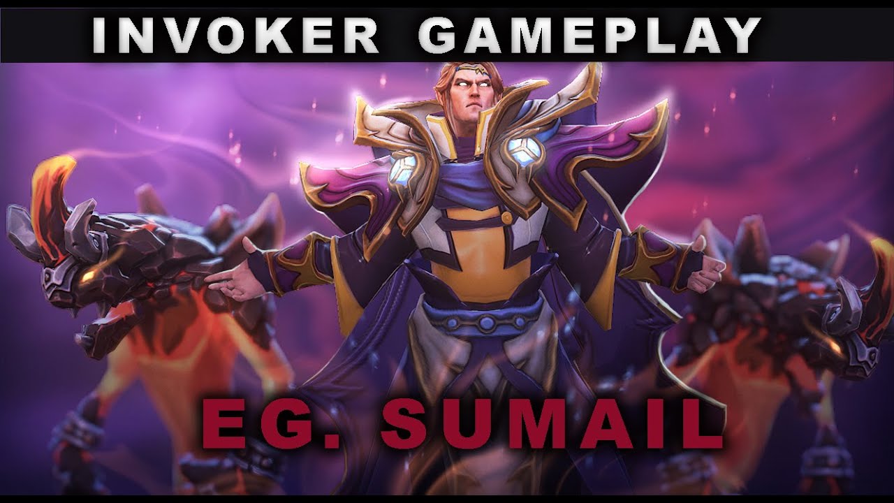 EG.Sumail Pro Invoker 7000MMR Gameplay & EPIC BASE RACE