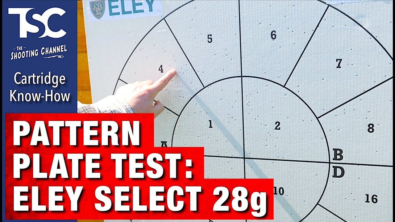 Тестовая пластина: Eley Select 28 г