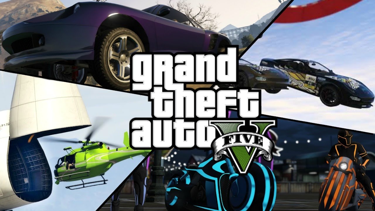 THE LONGEST GTA 5 STUNTS MONTAGE ON YOUTUBE - 1 Hour