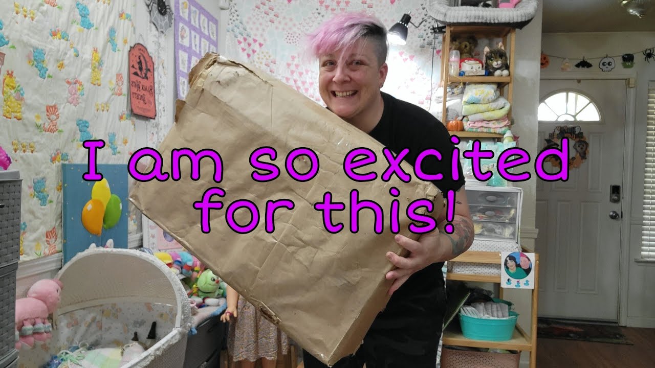 Box Opening of Vintage Baby Swing| Changing Reborn Baby Doll| nlovewithrebonrs2011