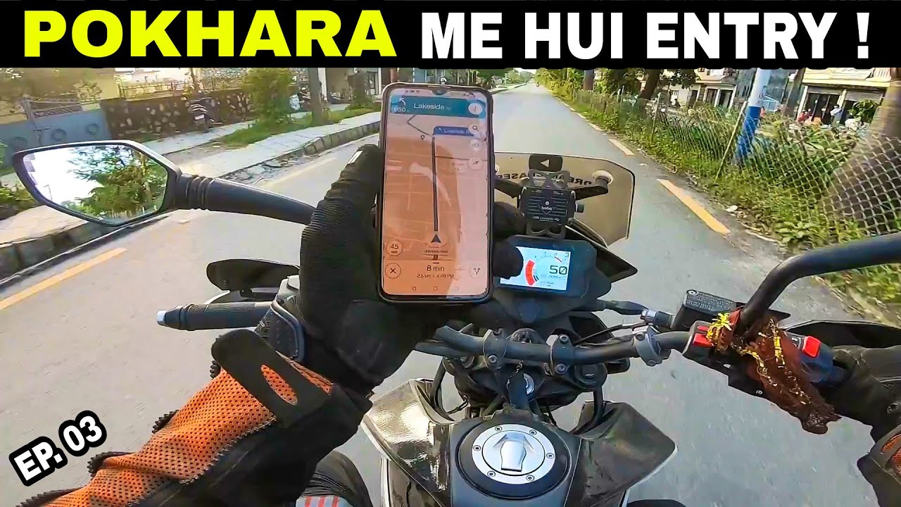 Reached Pokhara ( Nepal ) But Google Aunty 🤦🏻  Butwal to Pokhara Ep. 03 | Adventurous Nepal Ride