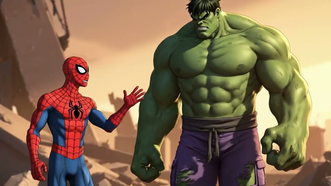 Sự hợp tác bất ngờ: Người Nhện và Hulk chống lại Kraven để cứu con trai của Người Nhện 😢