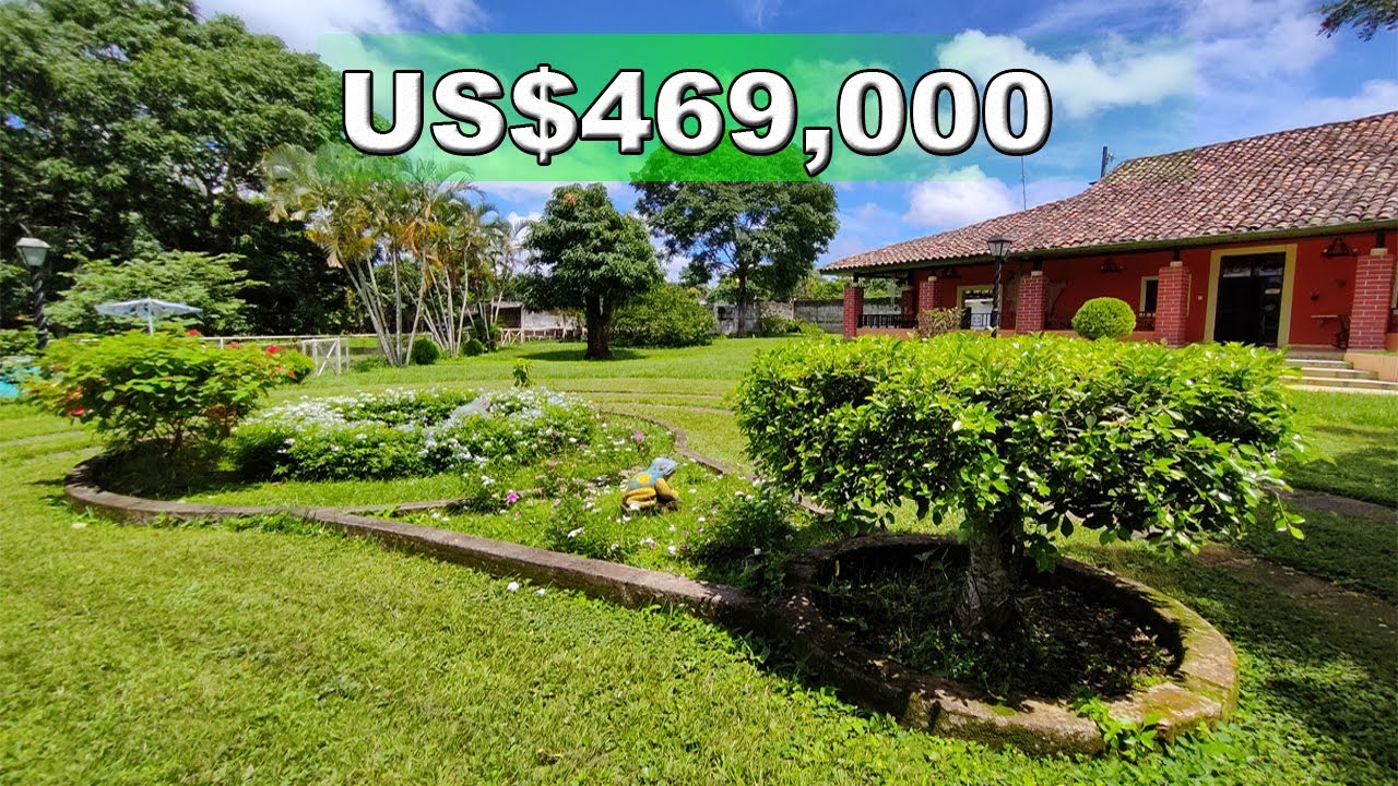 Quinta for Sale with 36 Acres in Diriomo and Financing Available