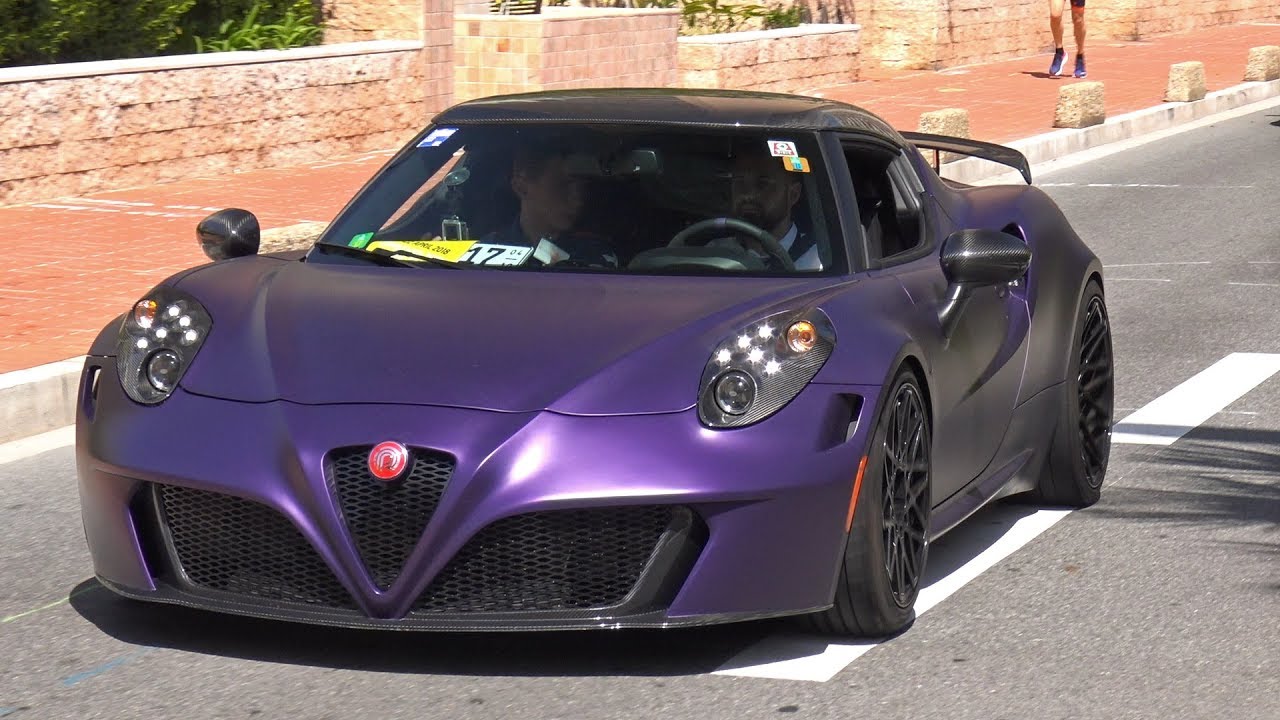 345HP Alfa Romeo 4C Pogea Racing - Exhaust Sounds!