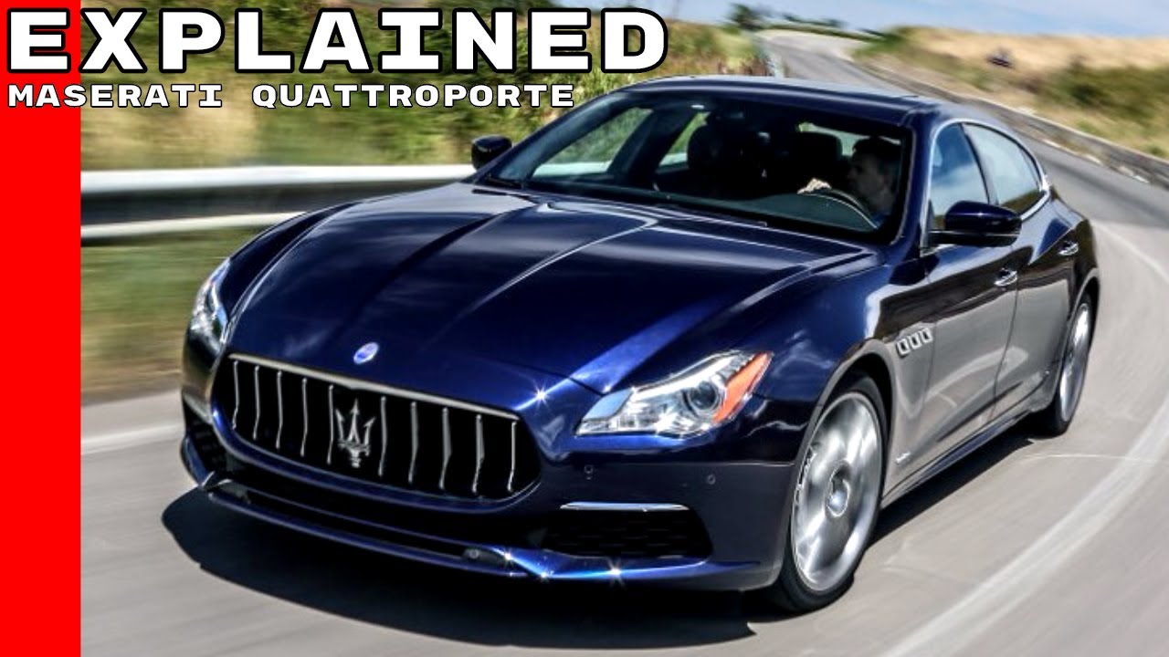 Maserati Quattroporte 2017: объяснение устройства