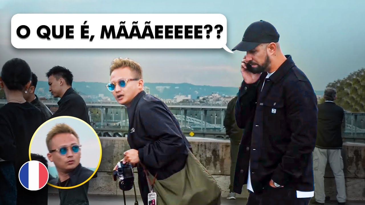 ASSUSTANDO PESSOAS EM PARIS! - FUI DESAFIADO #1