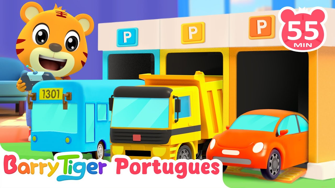 Carros de Brinquedo 🚗💨 Vamos Brincar! | Canções Infantis | BarryTiger