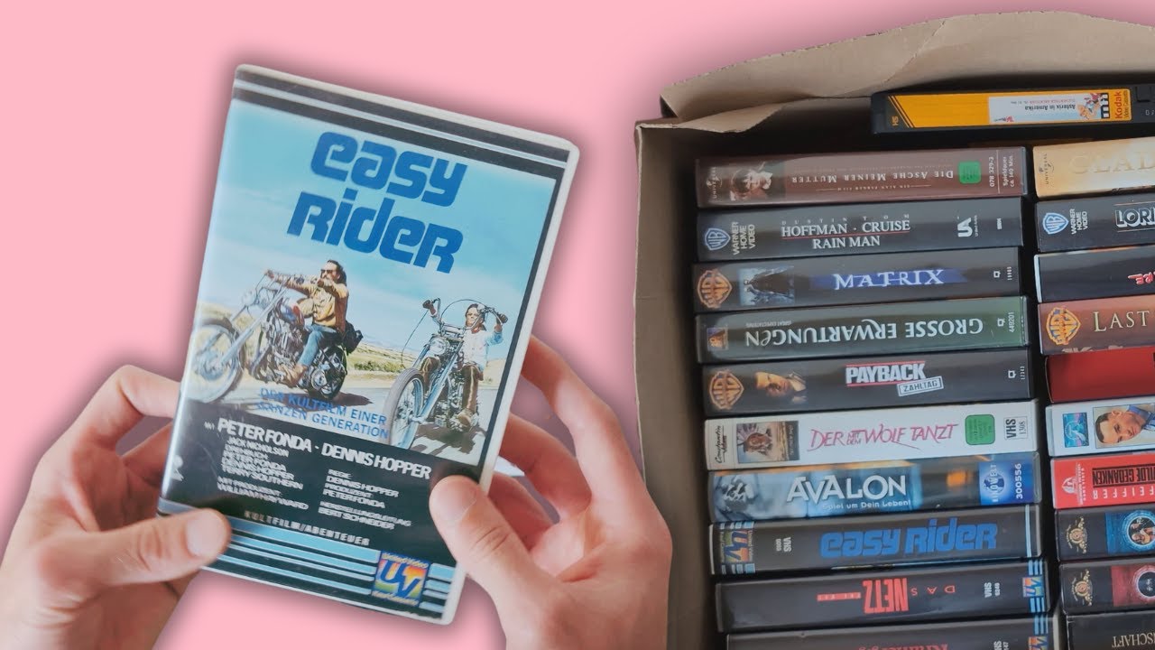 📼VHS Straßenfund: Hollywood-Filme für 0€ – Unglaublicher Fund!