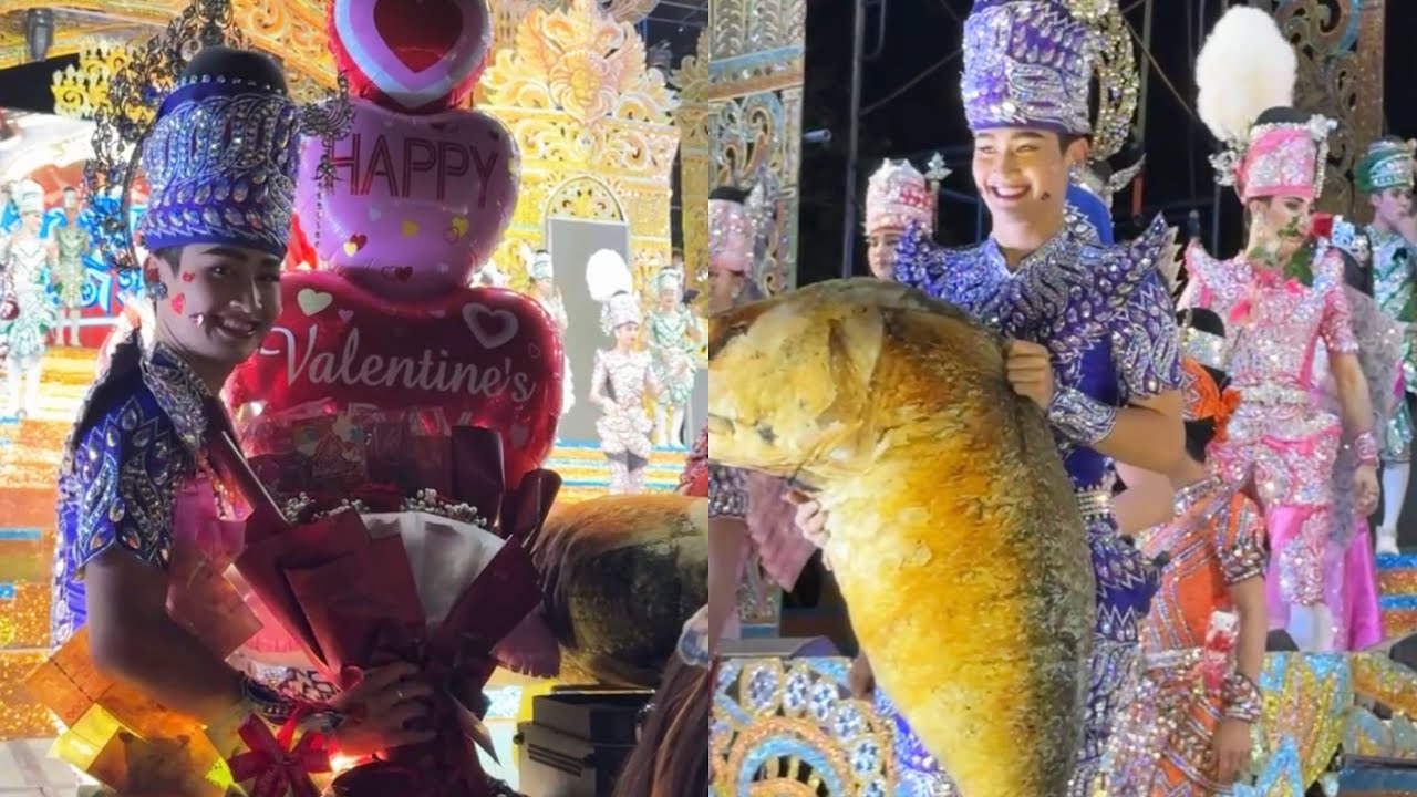 สุขสันต์วันวาเลนไทน์ “ต้าวหยอง” ถูกรักโดยแม่ๆพี่ๆวิเชียรบุรี อบอุ่นมาก 
