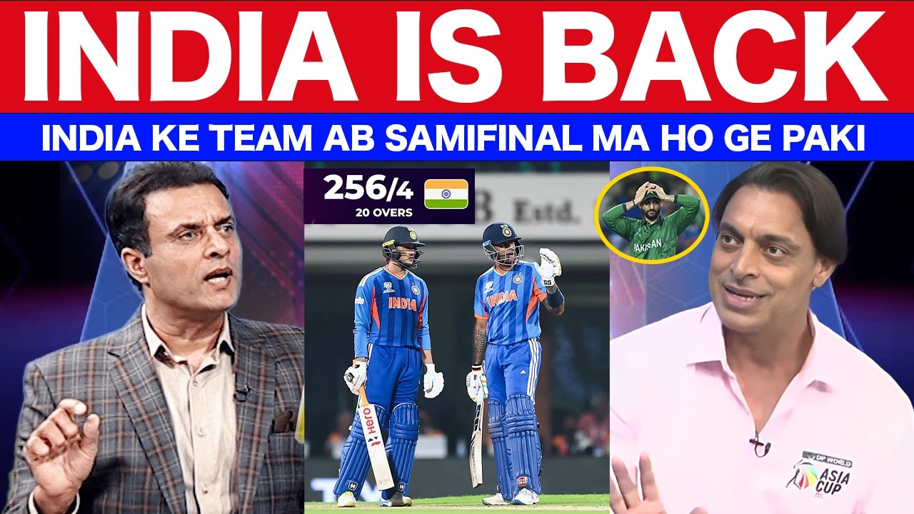 Tanveer ahmed and pak media crying today india batting and win vs zimbabwe t20 world cup 2026