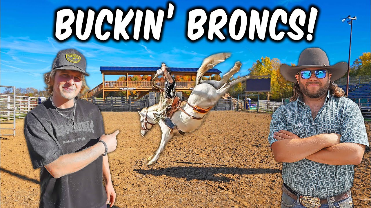 The CREEKBEND BOYZ BUCK PRO RODEO BRONCS!