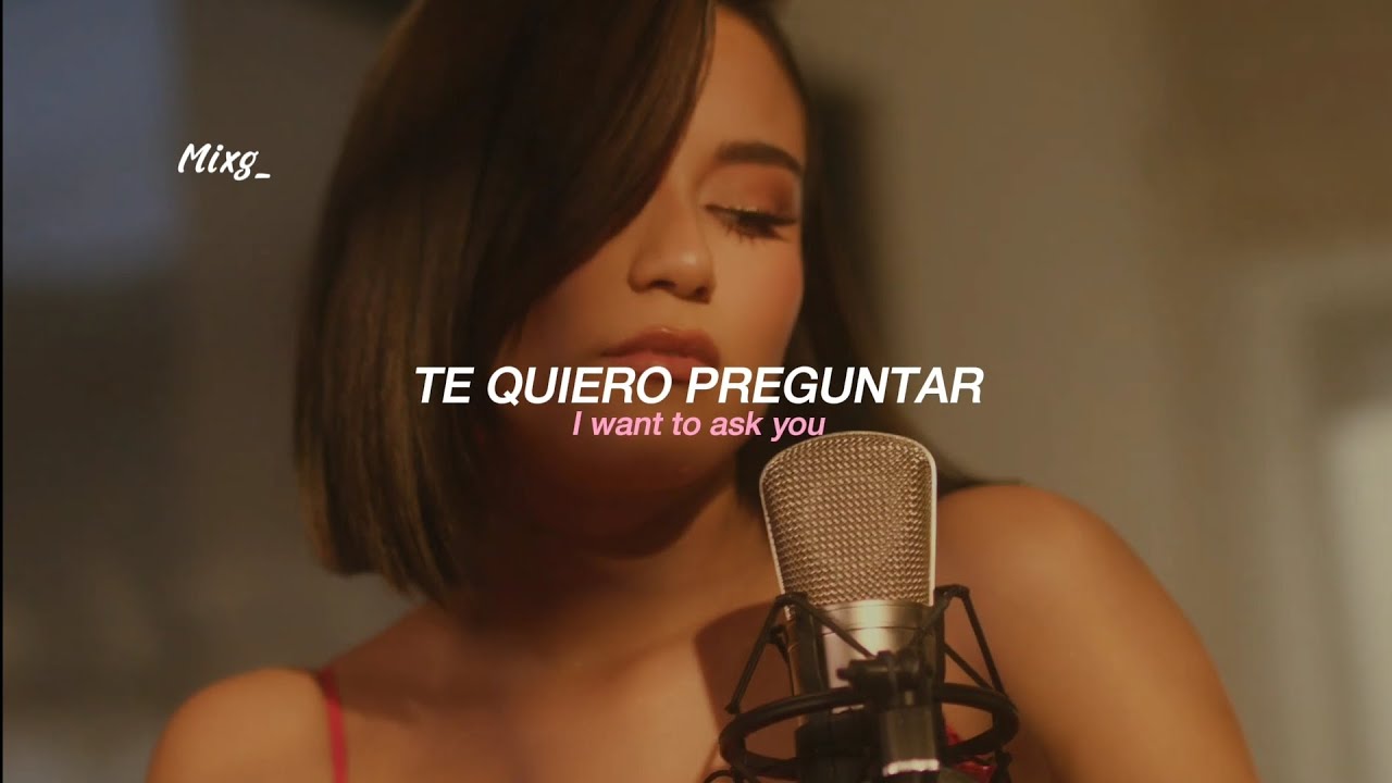 Amy Guti&eacute;rrez - Qu&eacute; pasar&iacute;a (Versi&oacute;n Balada) (Letra + Sub. English) Official Video