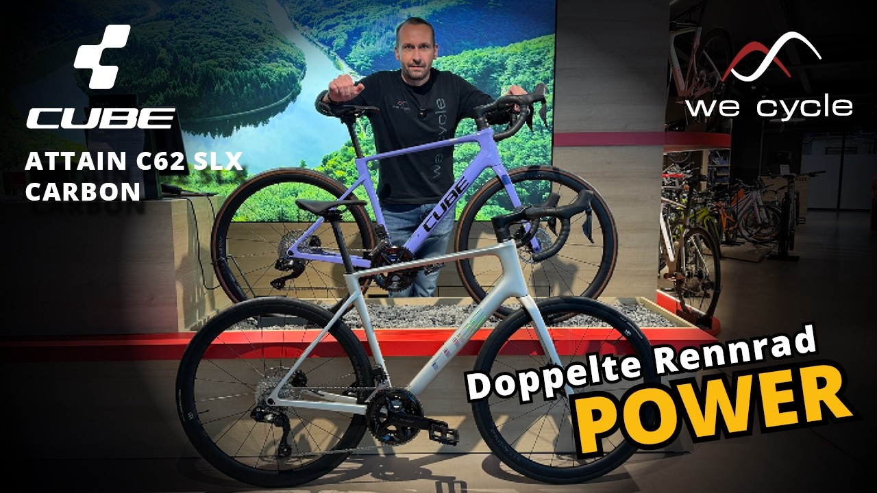 Cube Attain C:62 SLX 2026 – Carbon Rennrad für Komfort & Performance