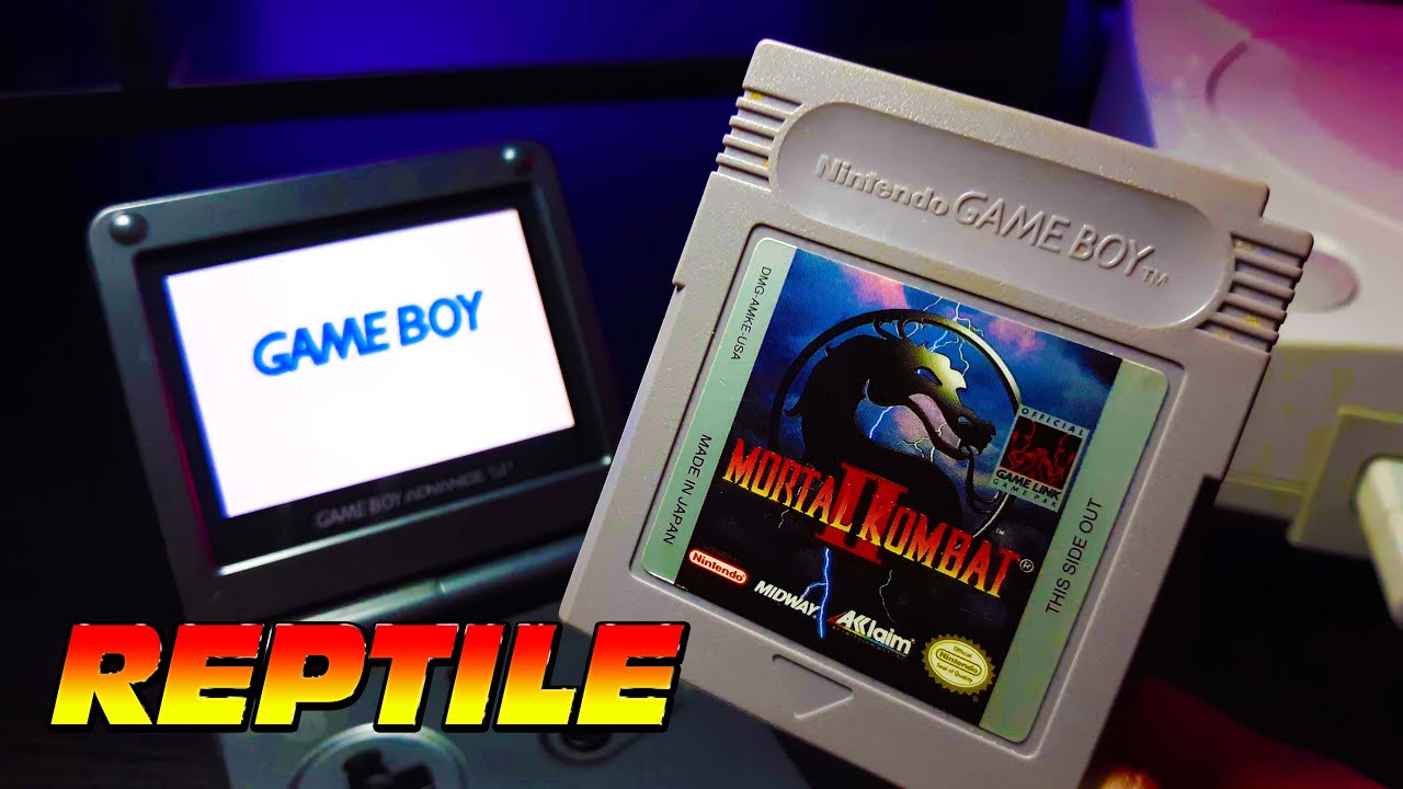 You need to play this version of Mortal Kombat II - Played on Gameboy Advance SP - Reptile Gameplay