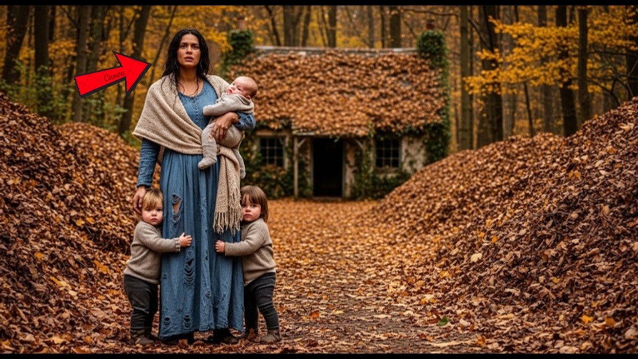 Бедная ВДОВА приняла дом, утопающий в горах СУХИХ листьев — но когда она подмела ПОЛ… её ждало