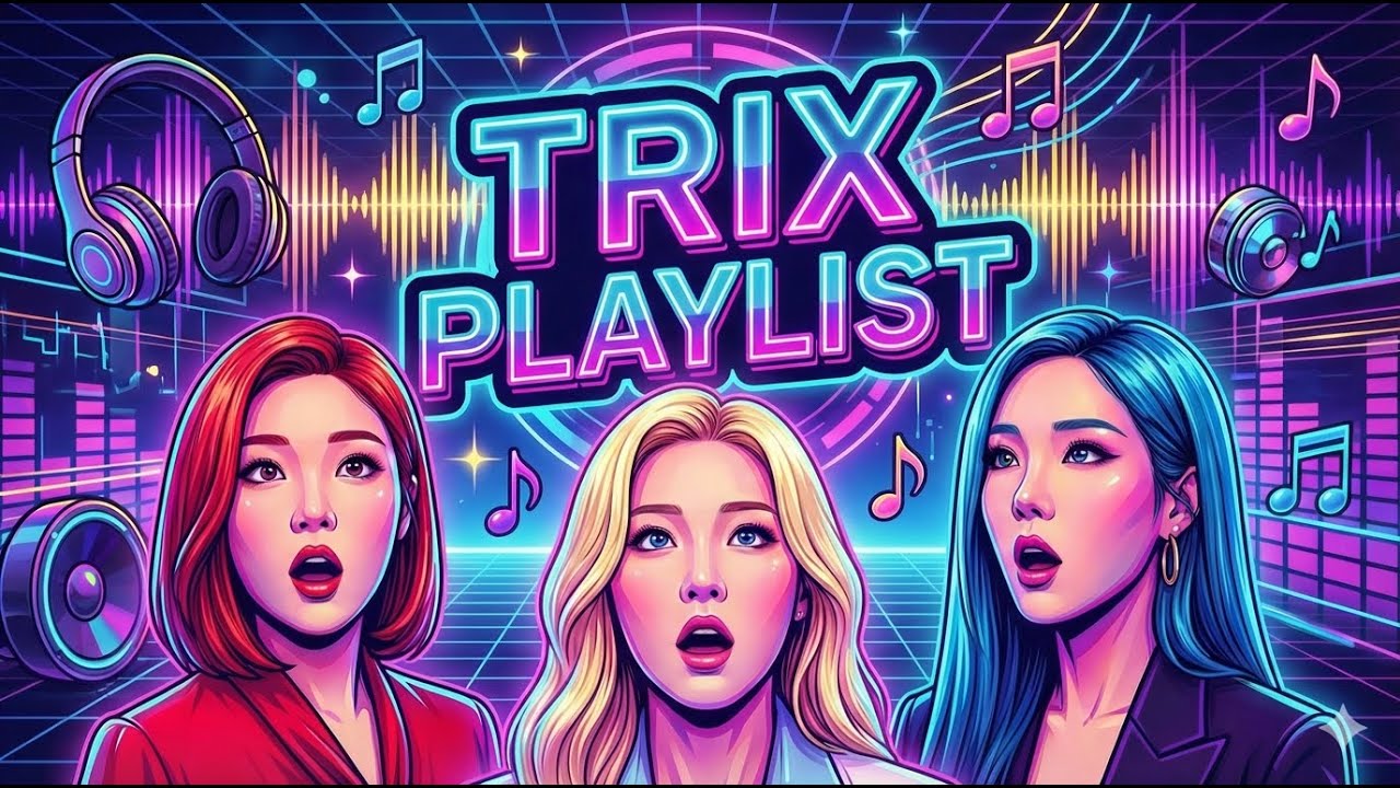🎵음악방송에서 아이돌 연습생 TRIX PLAYLIST: 에너지 충전! 퓨처 뮤직 믹스 (Energy Boost! Future Music Mix)