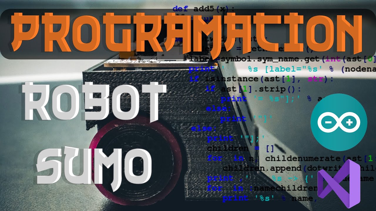 PROGRAMACION PARA ROBOT MICROSUMO | MINISUMO | NANOSUMO | LOGICA EXPLICADA A DETALLE| CODIGO EJEMPLO