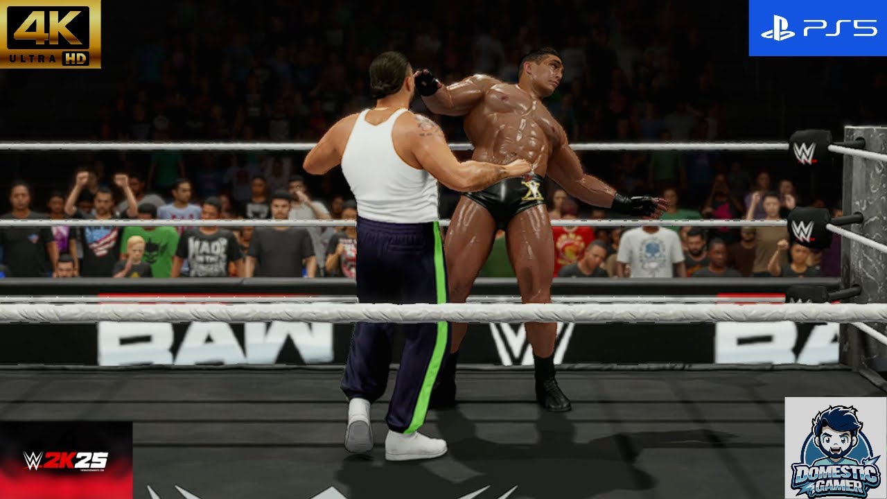 ⚡WWE 2K25: Superstar vs Tony D’Angelo 💥 Shocking Twist Ending!