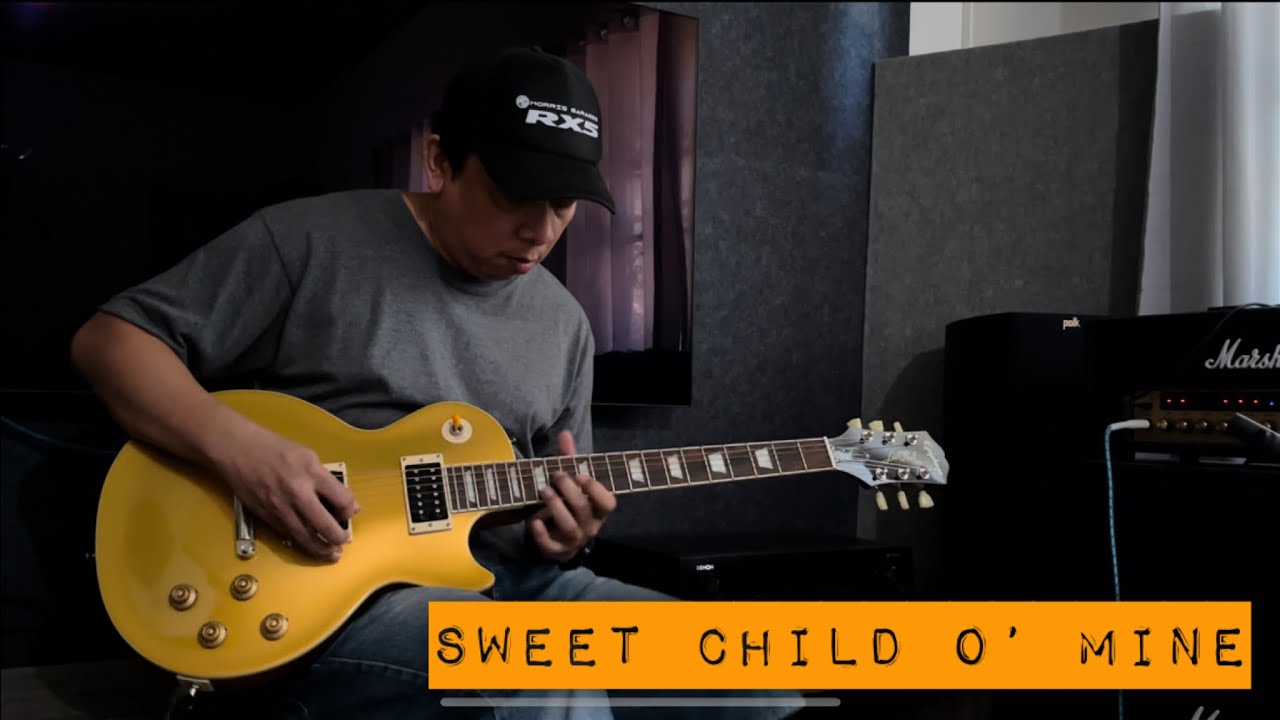 Sweet Child o’ Mine Guitar Cover - Epiphone Slash “Victoria” Les Paul Standard Goldtop