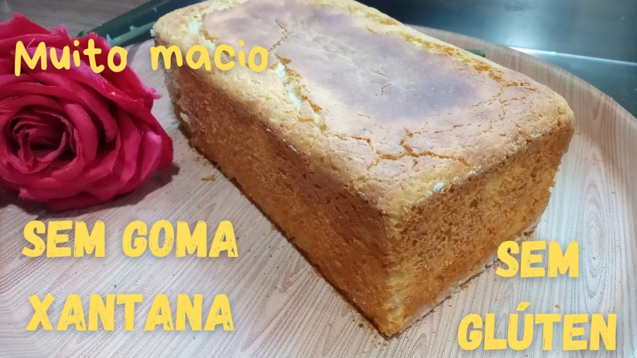 Pão sem glúten e sem goma xantana, MACIO e DELICIOSO!