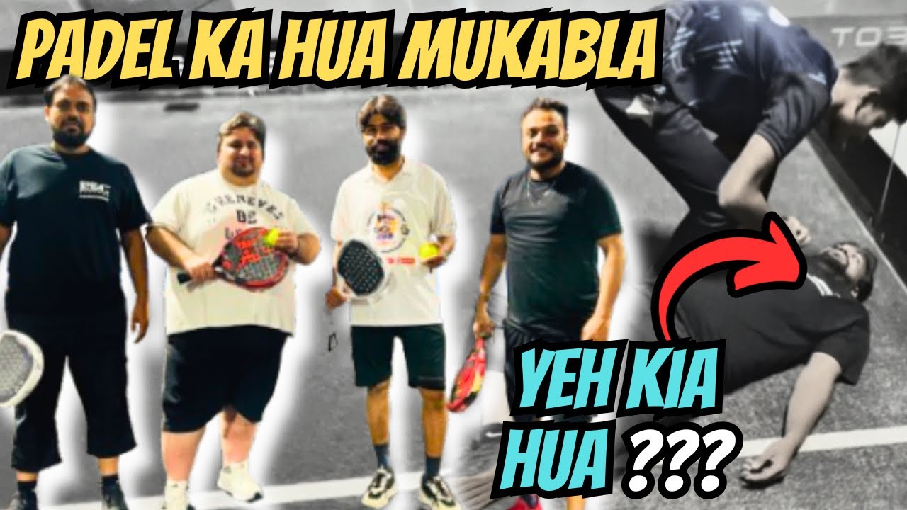 Game K Mid My Hua Hadsa 😱 || Padel Khelna Asan Nhi 😰 || Khalid Ka Khaya Falooda 🥤 |Olympic Wala Maza