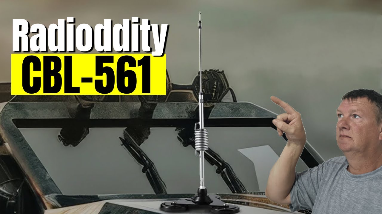 Обзор мобильной антенны Radioddity CBL-561 — 10/11 метров для любительского радио