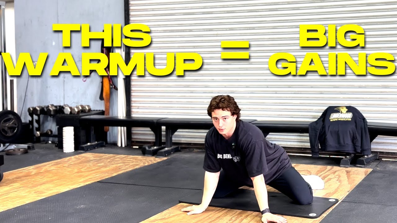 THE BEST OLYMPIC WEIGHTLIFTING WARMUP