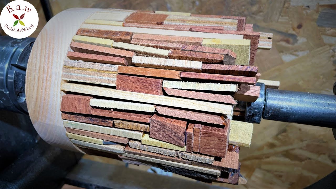 Woodturning : An interesting structure 👍👍