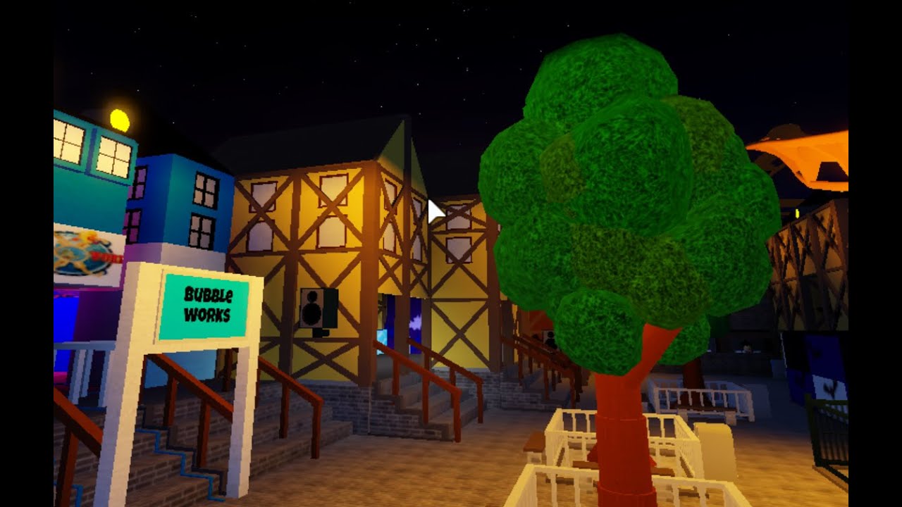 BubbleWorks Recreation In theme park tycoon 2. Roblox