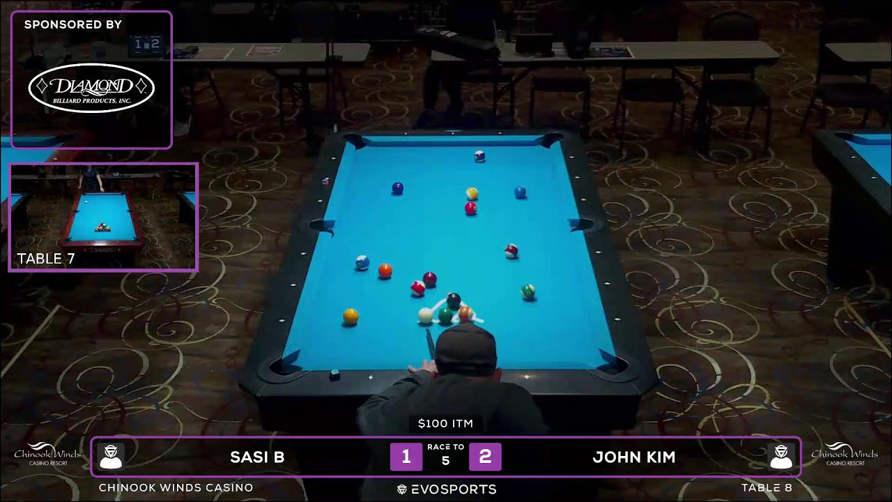 SASI B vs JOHN KIM - WBCA 8 BALL 2026 - TABLE 8 | EvoSports