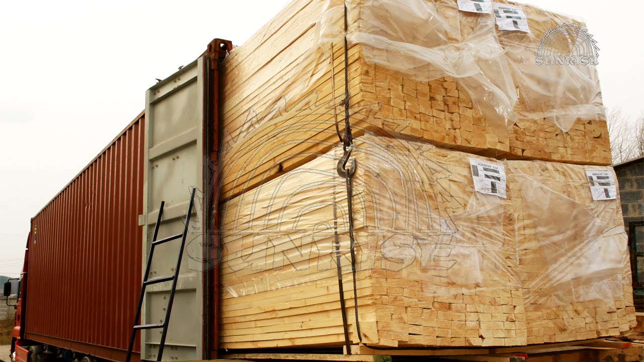 Exports of dry pine timber (lumber) from Ukraine. Supply (imports) to the Middle East, Asia