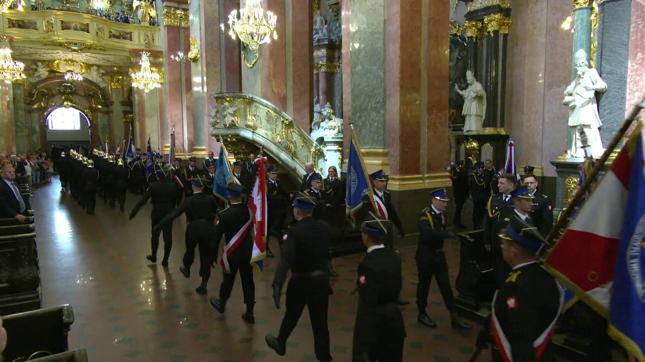 30-lecie Państwowej Straży Pożarnej - Msza Św. w Bazylice (04.05.2022, godz. 10:00, Jasna Góra)