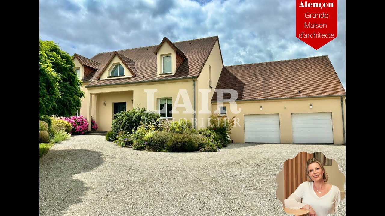 Maison d'architecte à vendre secteur Alençon | Lair Immobilier