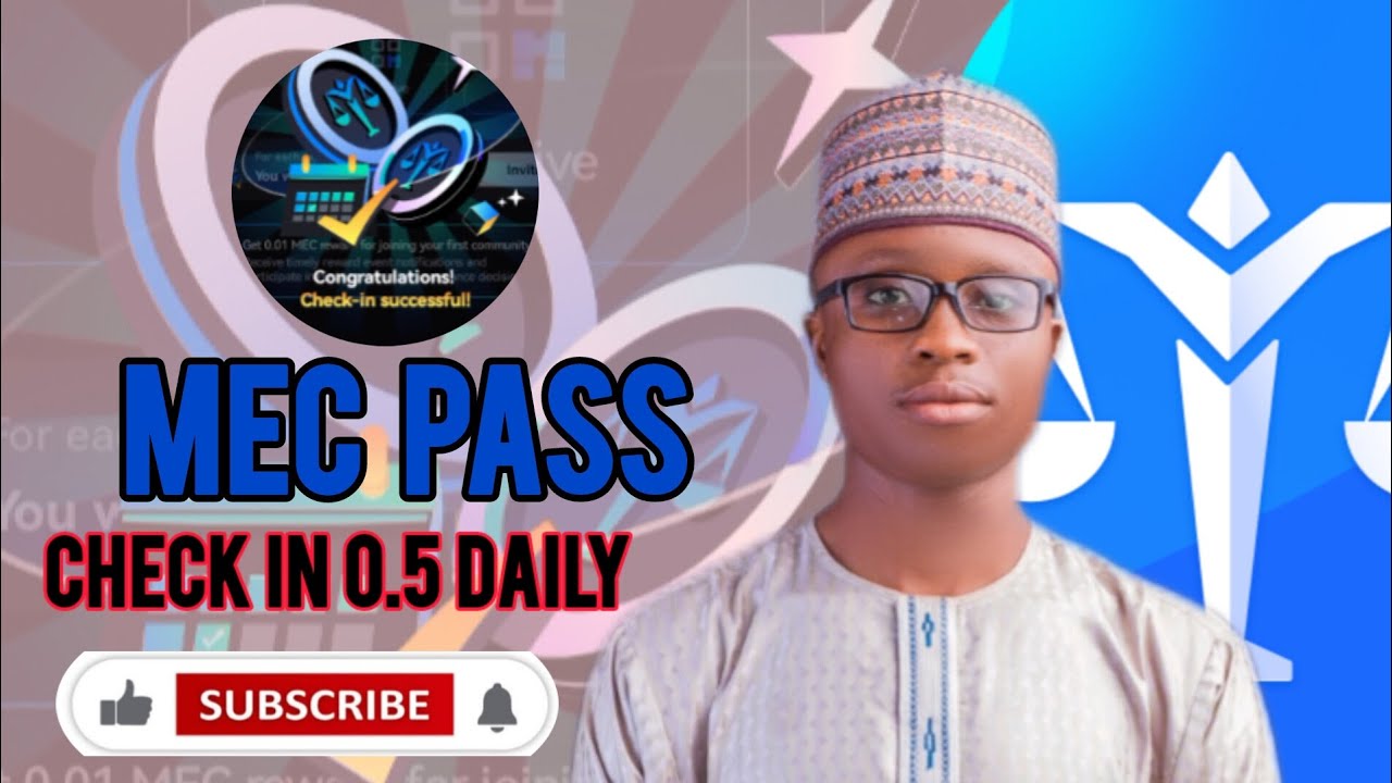 MEC PASS UPDATE DAILY CHECK IN 0.5 MEC PER DAY 🚀🚀✅✅